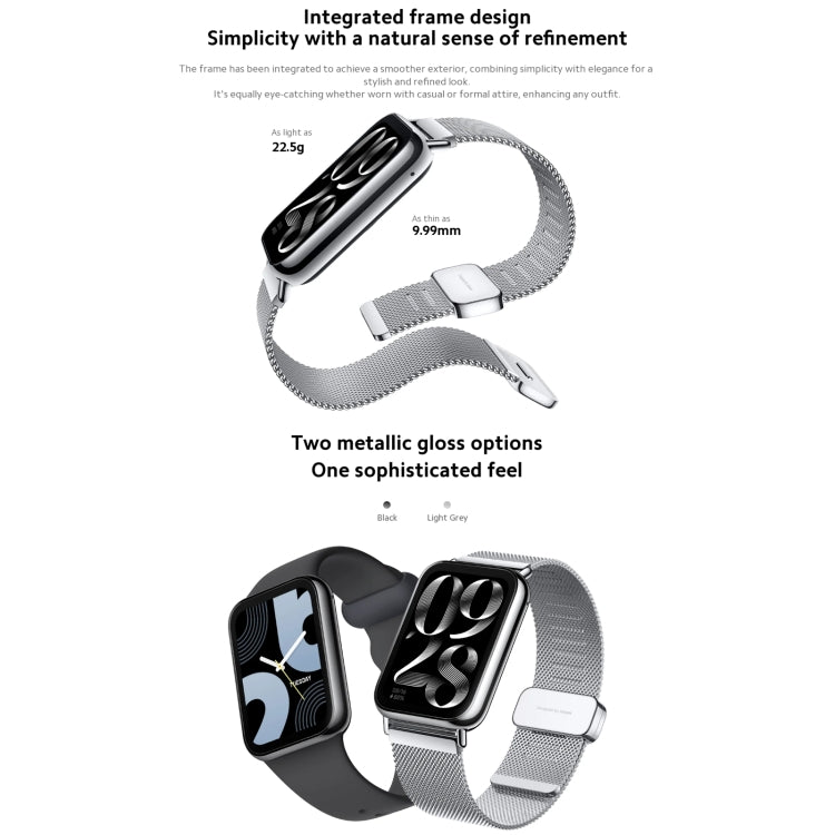 Original Xiaomi Mi Band 8 Pro Global 1.74 inch AMOLED Full Color Screen 5ATM Waterproof Smart Watch, Support GPS / NFC / Heart Rate Original Xiaomi Mi Band 8 Pro Global 1.74 inch AMOLED Full Color Screen 5ATM Waterproof Smart Watch, Support GPS / NFC / Heart Rate